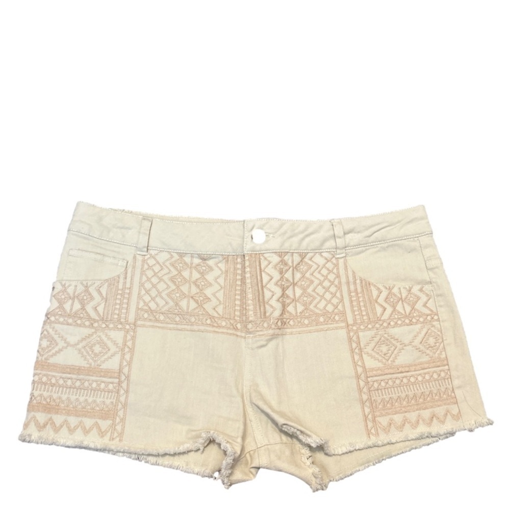 Blu Pepper Vintage Boho Shorts Large